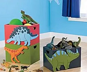 Ящики для хранения динозавров