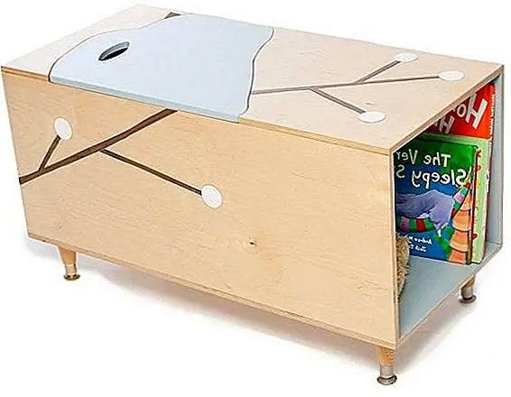 Коробка для игрушек с книжным куббом