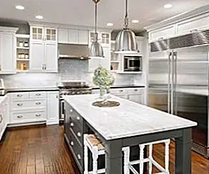 Гранитные столешницы - популярный выбор кухни