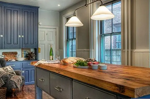 Красивые деревянные столешницы для кухни