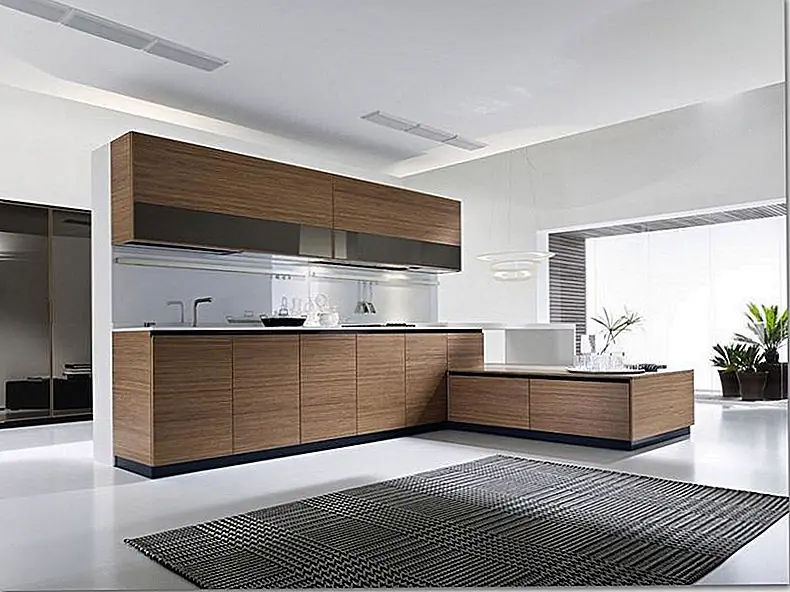 Вам не нужно иметь шкафы, которые вырезаны и покрыты оборудованием и канавками. Вместо этого вы можете иметь большие гладкие кусочки, наполненные полками и глубиной - идеально подходит для организации!