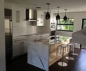 Мраморные кухонные столешницы возвращаются?