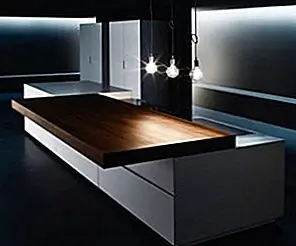 Современный кухонный шкафчик для посуды