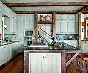 15 деревенских островов кухни идеально подходят для любой кухни