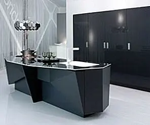 Простой футуристический дизайн кухни от Florida- Mesh