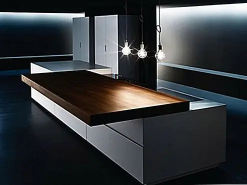 Скользящий кухонный прилавок от Minimal