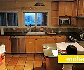 До и после: расширенная и отреставрированная кухня Heejoo