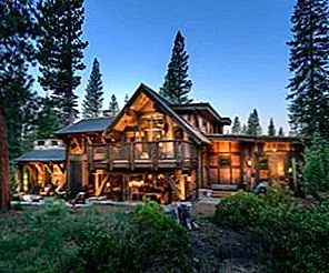 Горная кабина, переполненная деревенским характером и красотой ручной работы