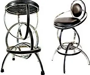 Велосипедная мебель из переработанных частей велосипеда