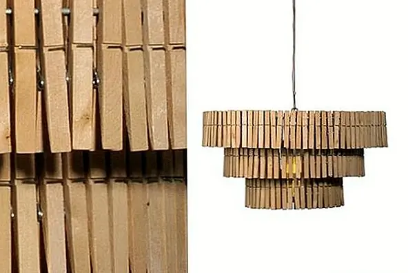 Вы должны знать, что люстры могут быть сделаны из множества разных вещей. Например, вы можете сделать один из прищепок. Вы можете использовать прищепки, чтобы придать вашей люстре скульптурный вид, и вы можете либо нарисовать их, либо позволить им продемонстрировать свою деревянную красоту. Что касается дизайна, вы можете экспериментировать с разными формами, пока не найдете тот, который подходит вашему дому.