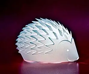 Ежиковая лампа - безопасна для детей