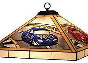 Гоночный подвесной светильник для детской комнаты