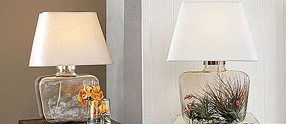 Персонализированная стеклянная настольная лампа Atrium