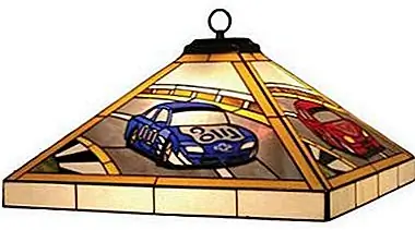 Гоночный подвесной светильник для детской комнаты