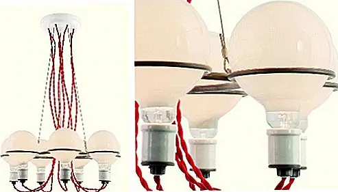 Простая и шикарная люстра Orbit 7