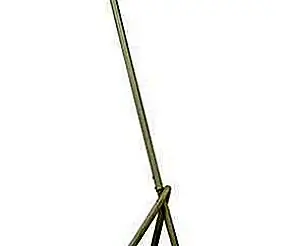 Кремовая напольная лампа