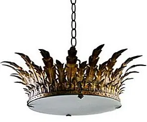 Королевская железная люстра от Tara Shaw Maison