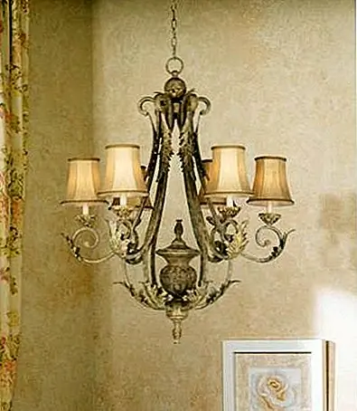 В люксе Kathy Ireland Giverny Chanelier есть красивая античная белая отделка, которая придает ей изысканный вид. Люстра берет шесть лампочек мощностью 60 Вт, которые нужно приобретать отдельно. Что касается размеров, то это 36 '' широкий и 39 1/2 '' высокий. Он включает 6 футов цепи и 12 футов провода. Полог люстры шириной 6 ½ дюйма. Люстра Kathy Ireland Giverny будет выглядеть лучше всего в доме с высокими потолками, в гостиной или столовой. У этого есть прочная и прочная конструкция и очень красивая антикварная отделка, которая сделает комнату искрящейся. Он элегантный и практичный. Доступен за 299 $.