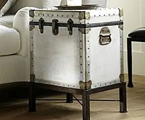 Старинный боковой стол тумбы Ludlow