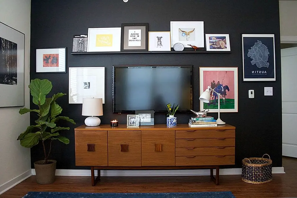 10 советов по декорированию вокруг вашего телевизора