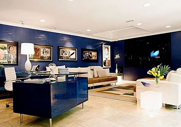 Идеи Cool Blue Living Room