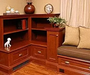 Современные проекты гостиной, которые используют угловые блоки