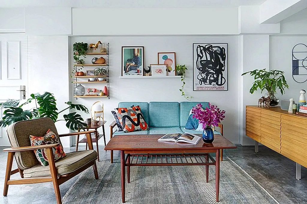 Подумайте о принятии эклектичного стиля. Изображение: Studio JP