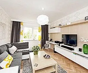 Впечатляющая светлая квартира со скандинавским акцентом