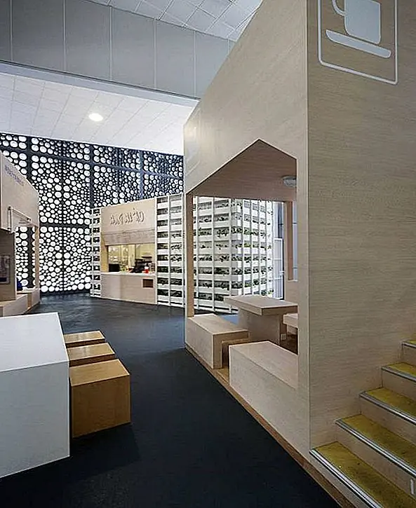 В настоящее время проблема глобального потепления, по-видимому, касается все большего числа разработчиков. Именно поэтому этот современный экологически чистый дизайн идеально подходит для современной эпохи, сочетая причудливый стиль с природным здоровьем. Отныне, в Галенском лобби, вы будете пить кофе, возможно, более расслабленным, зная, что вы не навредили окружающей среде.