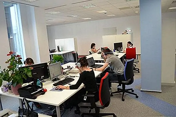 Яркие цвета на стенах в отличной комбинации создают лучшее рабочее место для всех 200 сотрудников. Не забывайте, что это все еще офисное здание, а рядом с зеленым аспектом оно также должно быть функциональным. Оно должно обеспечивать большие пространства, где люди могут свободно перемещаться из одного места в другое, с одной рабочей станции на другую, и она должна поддерживать все оборудование, необходимое для выполнения своей деятельности.