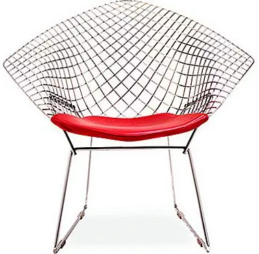 Стул Bertoia Diamond для наружной рекламы