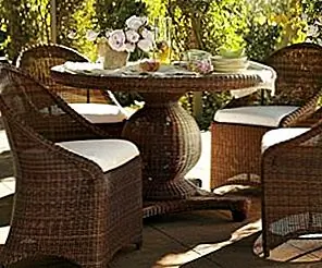 Открытый обеденный стол Palmetto