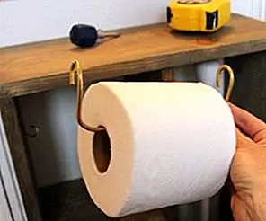 DIY Простой латунный держатель для туалетной бумаги
