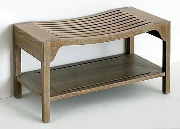 Вертикальная деревянная скамья Walcourt