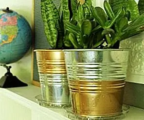 Ikea Hack: DIY Медно-оцинкованные плантационные горшки