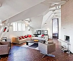 Пентхаус с уникальным дизайном в Швеции