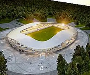 Футбольный стадион Бате Борисов - футуристический стадион