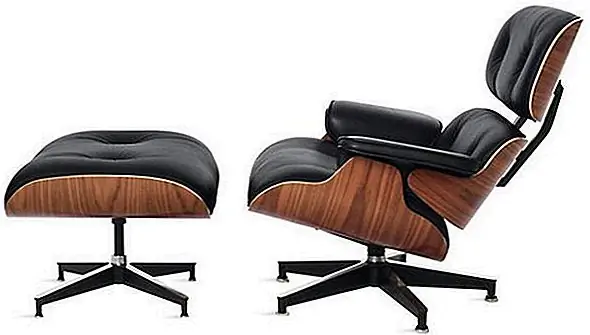 Это популярный и знаменитый стул, с которым вы, вероятно, уже знакомы. Это стул Lounge Lounge. Он был впервые выпущен в 1956 году, и он остается одним из самых красивых и удобных стульев, когда-либо созданных. Это сделано с использованием формованных фанерных технологий, и это лицензионный товарный знак Herman Miller.Available на сайте.