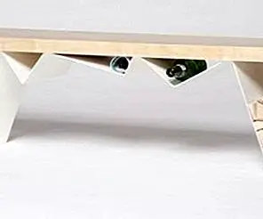 Многофункциональная скамья Mägi, скульптурная деталь с большим количеством места для хранения