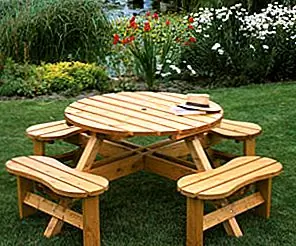 Сомерсет Круглый скамья для пикника