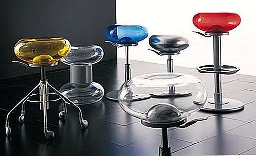 Красочные и универсальные дизайны барных стульев от Delight