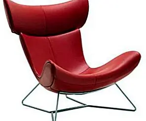 Красное кресло Chic Imola