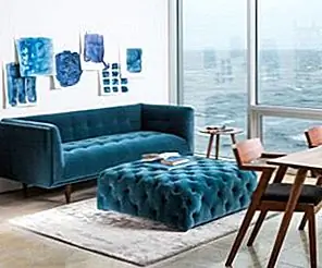 10 бархатных диванов для немедленного помещения в гостиную