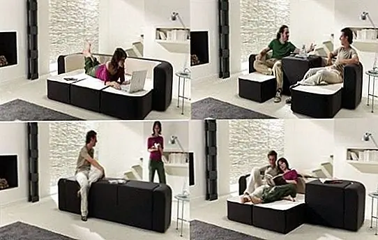 Изолированный диван от Ebola