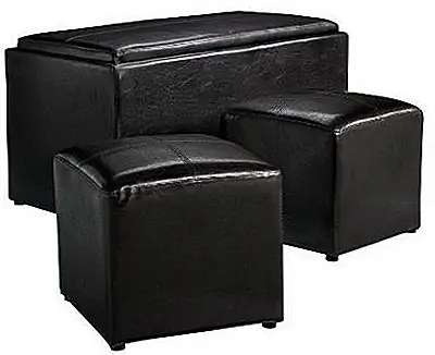 Я хочу сказать, что универсальность является важным фактором при выборе нашей мебели, особенно когда мы молоды и беспокойны. Поскольку этот возраст характеризуется отсутствием денег, желанием развлечься и не заботясь о вещах, эти сиденья снабжены рамкой из твердых пород дерева, прочными пластиковыми ножками и искусственной кожей, поэтому это не будет стоить дорого, выдержать все и очень важно, легко чистится. За $ 98,18 я думаю, что это довольно хорошие инвестиции. Как вы думаете?