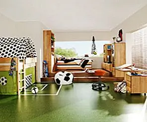 Как украсить комнату футбольного болельщика