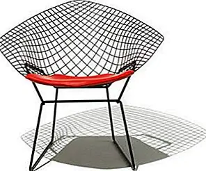 Креативный стул Bertoia
