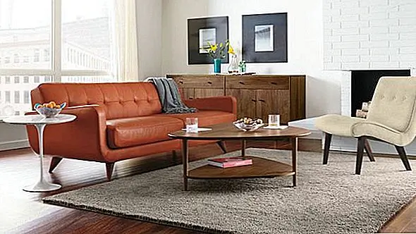 Тыквенный цветной диван Anson