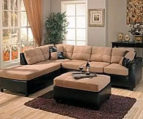 Элегантный дикий домашний диван Bailey Microfiber