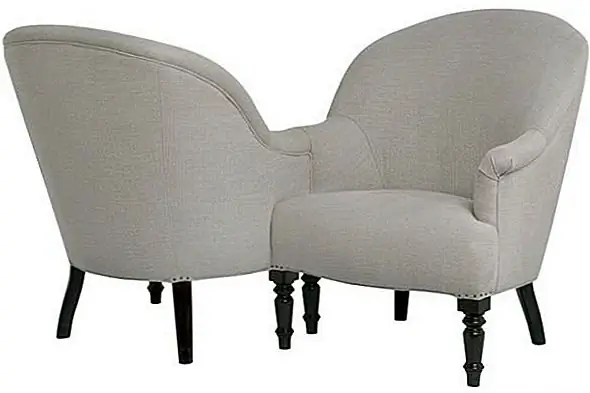 Уникальный стул tête-à-tête